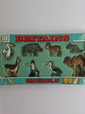 Britains Ltd  Zoo Models #4361 Vintage Animal Miniatures NEW in Box NOS